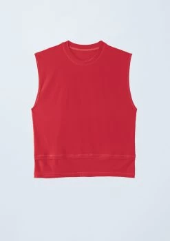 Weissman Boys Sleeveless Tee -Dance Costume Store 10471 red 7720 95901.1678886705