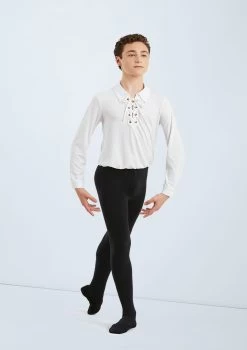 Weissman Boys Laced Ballet Shirt