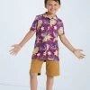 Weissman Boys Copacabana Shirt 1 Weissman Boys Copacabana Shirt -Dance Costume Store 11866 eggplant 144646 19409.1678887219