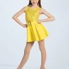 Weissman Higher Love -Dance Costume Store 12547 canary 8836 75088.1678887481