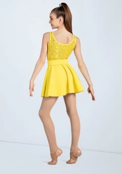 Weissman Higher Love -Dance Costume Store 12547 canary 8848 27348.1678887481