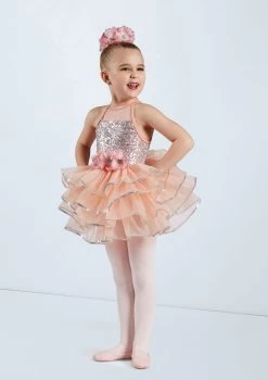 Weissman 5 Positions All In A Row -Dance Costume Store 12562 sherbet 2638 52213.1698449229