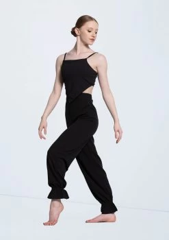 Weissman Camisole Scarf Top -Dance Costume Store 14432 black 14435 black 8995 72635.1678889537