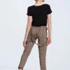 Weissman Matte Jersey Cropped Tee -Dance Costume Store 14433 black NV12236 brown 7197 66919.1694131196