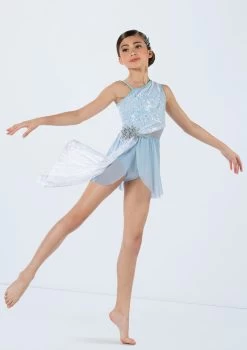 Weissman Perfect -Dance Costume Store 14618 powder blue 515 75435.1698818005