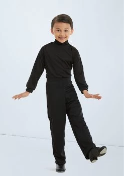 Weissman Pullover Mock Turtleneck Shirt -Dance Costume Store 99 7005 black 11456 black 011 T 82307.1698840264