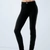 Weissman Mid Rise Bold Color Jeggings 2 Weissman Mid Rise Bold Color Jeggings -Dance Costume Store AH10247 black 1557 11242.1678890506