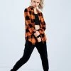 Weissman Oversized Buffalo Plaid Shirt -Dance Costume Store AH10810 ember AH7841 black 858 12362.1678890532