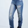 Weissman Slashed Boyfriend Jeans -Dance Costume Store AH11504 mediumwash 166137 32915.1678890549
