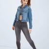 Weissman Cropped Jean Jacket