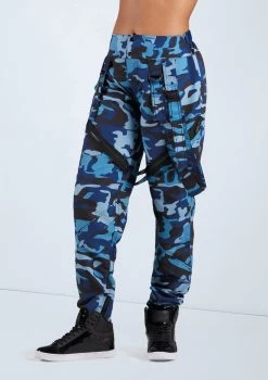 Weissman Camouflage Pop Star Pants 9 Weissman Camouflage Pop Star Pants -Dance Costume Store AH11515 navy 165971 93819.1698840265