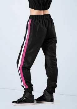 Weissman Side Stripe Joggers -Dance Costume Store AH12404 cerise 16171 70575.1698840265