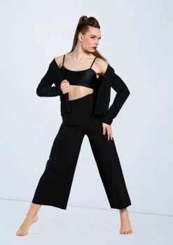Weissman Stretch Suit Blazer -Dance Costume Store AH12576 SH11076 AH12577 black 465 25849.1678890656