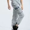 Weissman Denim Cargo Pocket Joggers 1 Weissman Denim Cargo Pocket Joggers -Dance Costume Store AH13168 acidwash 1851 26488.1695100805