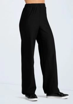 Weissman Bootcut French Terry Pants -Dance Costume Store AH13223 black 553 copy 65271.1692403073