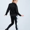 Weissman Zip-Front Track Jacket -Dance Costume Store AH3319 black PL11941 white 566 16811.1678890709