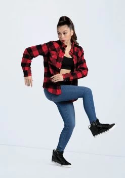 Weissman Buffalo Plaid Flannel Shirt -Dance Costume Store AH3623 red AH11506 6747 59012.1678890714