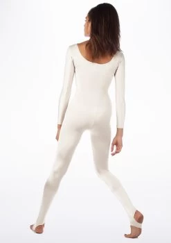 Alegra Shiny Blaine Catsuit 31 Alegra Shiny Blaine Catsuit -Dance Costume Store ALC0290 MAIN WHT 91373.1678871236