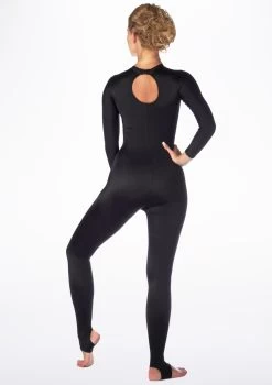 Alegra Shiny Aspen Catsuit -Dance Costume Store ALC0292 BACKM BLK 41756.1678871305