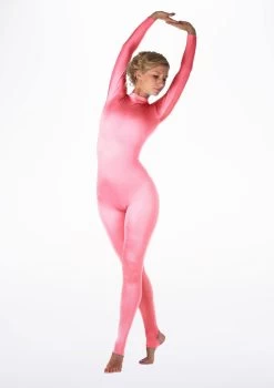 Alegra Shiny Aspen Catsuit -Dance Costume Store ALC0292 MAIN PNK 10852.1678871304