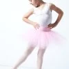 Alegra Girls Pull On Practice Tutu -Dance Costume Store ALG5219 PNK FRONT 1 56122.1678872519