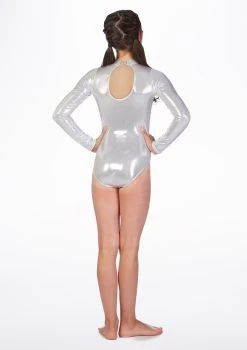 Alegra Girls Metallic Ashlyn Leotard -Dance Costume Store ALL5211 MAIN MSL 69859.1678874183