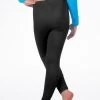 Alegra Girls Shiny Footless Leggings -Dance Costume Store ALP5204 BACKM BLK 75922.1678875180