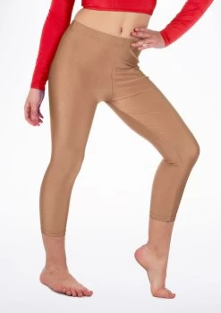 Alegra Girls Shiny Crop Leggings -Dance Costume Store ALP5206 MAIN FLS 38828.1678876136