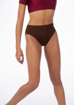 Alegra Shiny Dance Briefs 33 Alegra Shiny Dance Briefs -Dance Costume Store ALR0280S MAIN BRN 10088.1678876225
