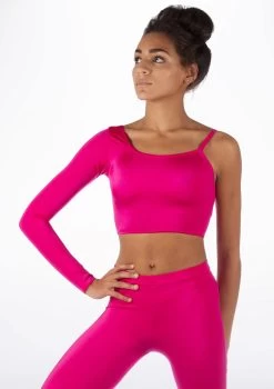 Alegra Shiny Echo Dance Top -Dance Costume Store ALS0252 MAIN MAG 53622.1678877653