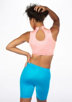 Alegra Shiny Maris Dance Crop Top 33 Alegra Shiny Maris Dance Crop Top -Dance Costume Store ALS0264S MAIN PPK 67503.1678878185