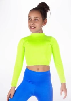 Alegra Girls Shiny Raya Dance Top -Dance Costume Store ALS5267 MAIN FYE 30721.1678878576