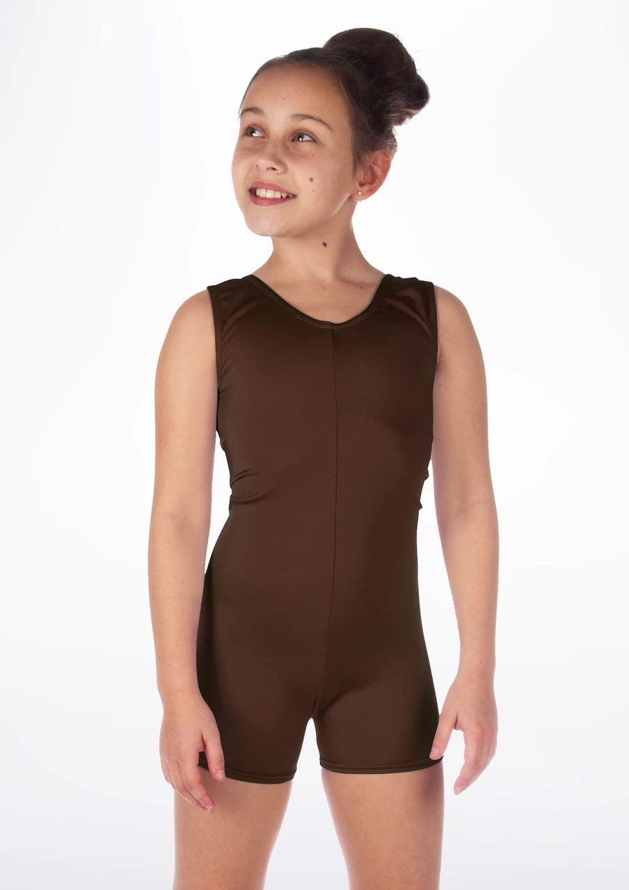 Alegra Girls Shiny Hotpant Unitard 16 Alegra Girls Shiny Hotpant Unitard - Image 14