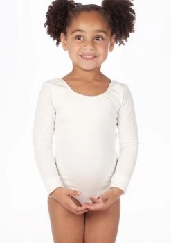 Bloch Girls Long Sleeve Cotton Leotard 13 Bloch Girls Long Sleeve Cotton Leotard -Dance Costume Store BLCL5409 MAINT WHT T 28794.1698798550