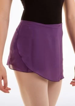Bloch Professional Wrap Dance Skirt -Dance Costume Store BLR5130 MAIN PUR 91420.1678926143