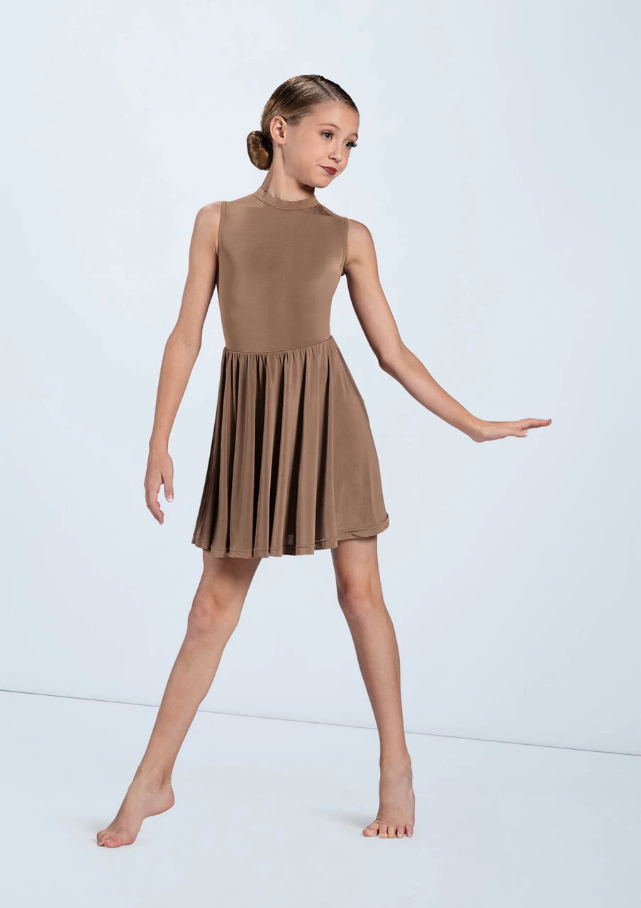 Weissman Keyhole Back Skater Dress 5 Weissman Keyhole Back Skater Dress - Image 3