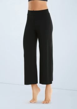 Weissman Culotte Pants 7 Weissman Culotte Pants -Dance Costume Store MJ11188 black 020 52994.1698840476