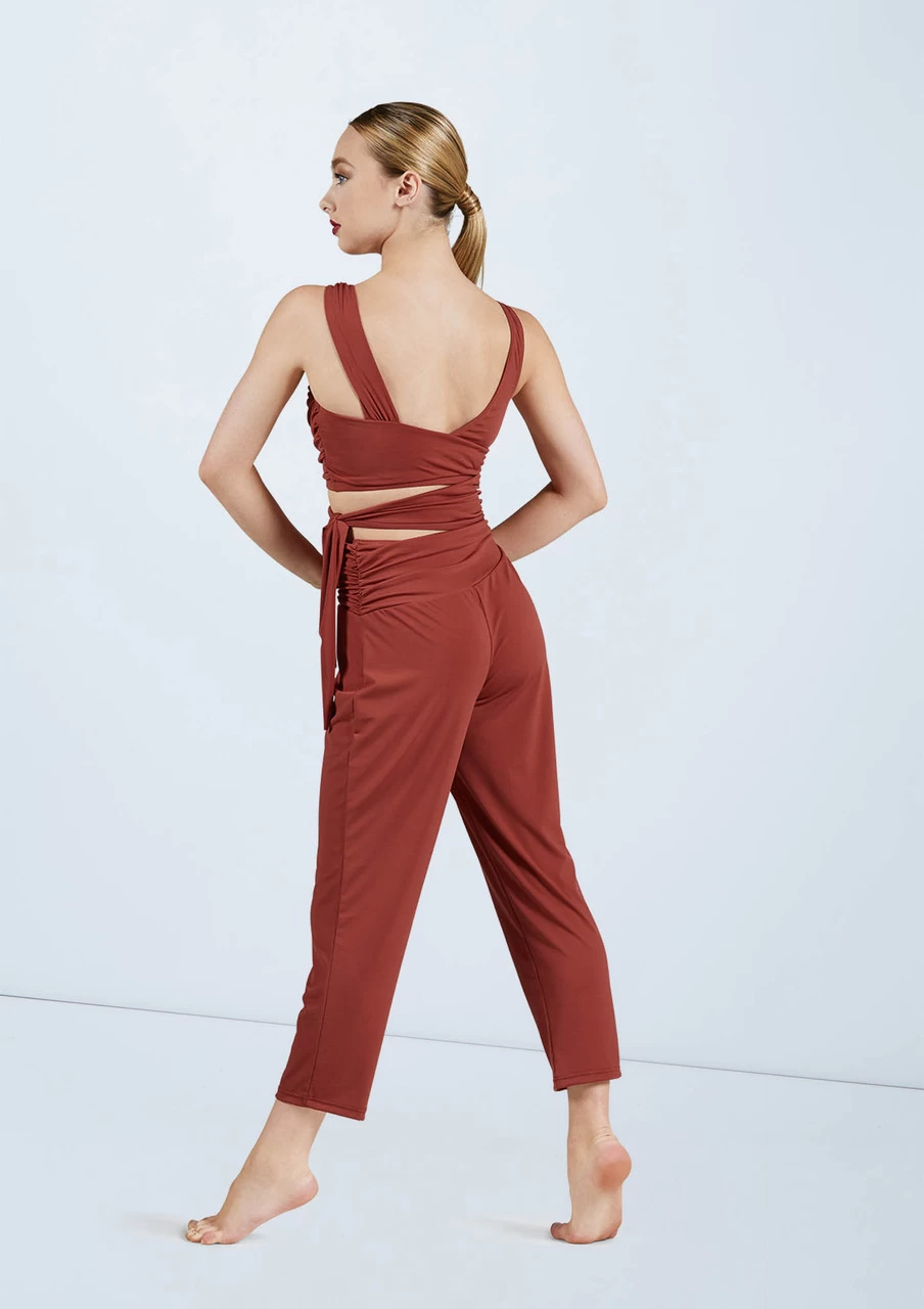 Weissman Cropped Cutout Jumpsuit 6 Weissman Cropped Cutout Jumpsuit - Image 4