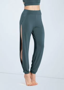 Weissman Spliced Jogger Pants -Dance Costume Store MJ12237 pine 894 10163.1678891019