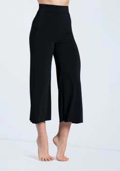 Weissman Matte Jersey Culottes 30 Weissman Matte Jersey Culottes -Dance Costume Store MJ12791 black 275 94415.1698450388