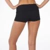 Move Dance Sasha Rolltop Dance Shorts -Dance Costume Store MOR0009 BACKM BLK 18820.1678884590