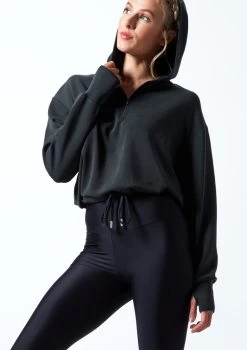 Move Dance Lilly Jersey Dance Hoodie -Dance Costume Store MOZ0628 CHRCL FRONT 1T 26909.1696981188