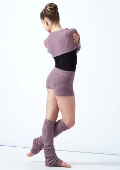 Move Dance Teen Daniella Knit Shrug -Dance Costume Store MOZ5718 PURP BACK 1 67145.1678885167