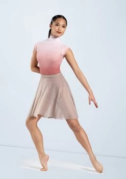 Weissman Printed Cap Sleeve Leotard 20 Weissman Printed Cap Sleeve Leotard -Dance Costume Store PL11863 paprikaombre S12073 latte 746 18002.1678891391