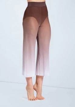 Weissman Ombre Mesh Culotte Pants