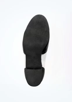 Roch Valley Ritz Two Tone Ballroom Shoe 1.2" -Dance Costume Store RORITZ SOLEM BKWT 46421.1678885393