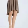 Weissman Matte Jersey Mid-Length Skirt 1 Weissman Matte Jersey Mid-Length Skirt -Dance Costume Store S10467 mocha 102066 62427.1678891454