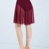 Weissman Power Mesh Circle Skirt -Dance Costume Store S12777 blackcherry 989 62430.1678891477