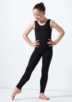 Alegra Tasha Girls Sleeveless Catsuit -Dance Costume Store al c5225 alegra tasha girls sleeveless catsuit black front T 47326.1690534006