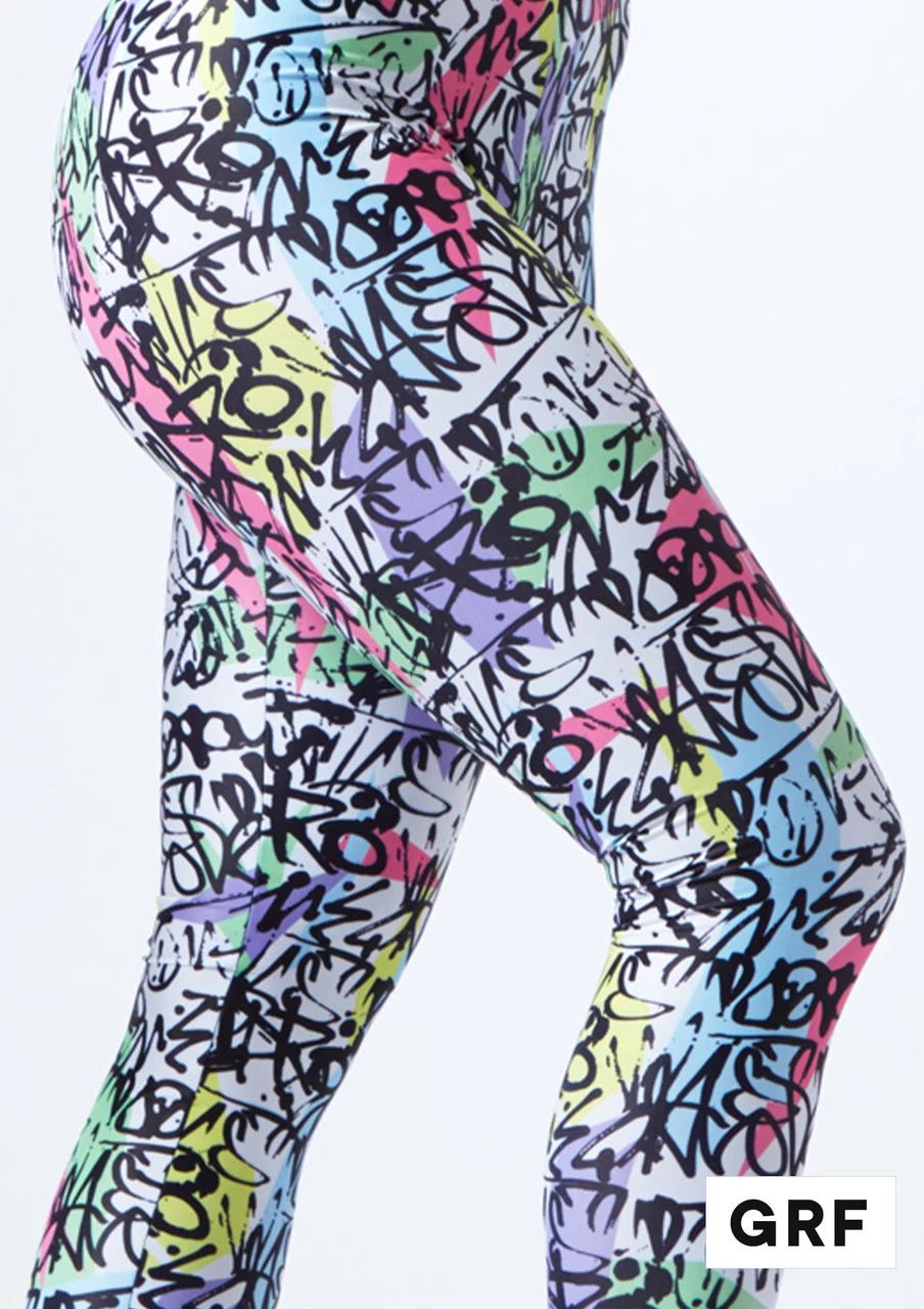 Alegra Girls Patterned Crop Leggings 6 Alegra Girls Patterned Crop Leggings - Image 4